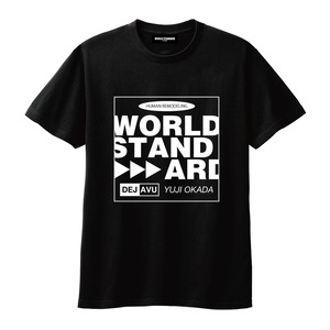 WORLD STANDARD/クルーネックプリントTシャツ/WSHT-025