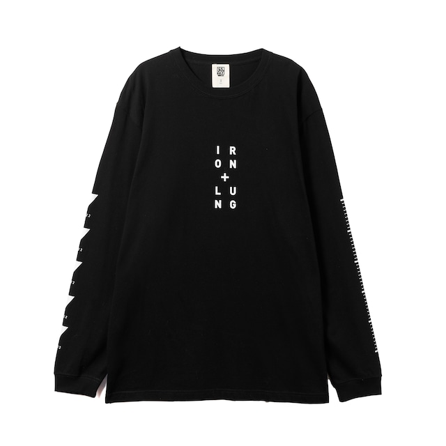 " IRON LUNG " L/S TEE  Black