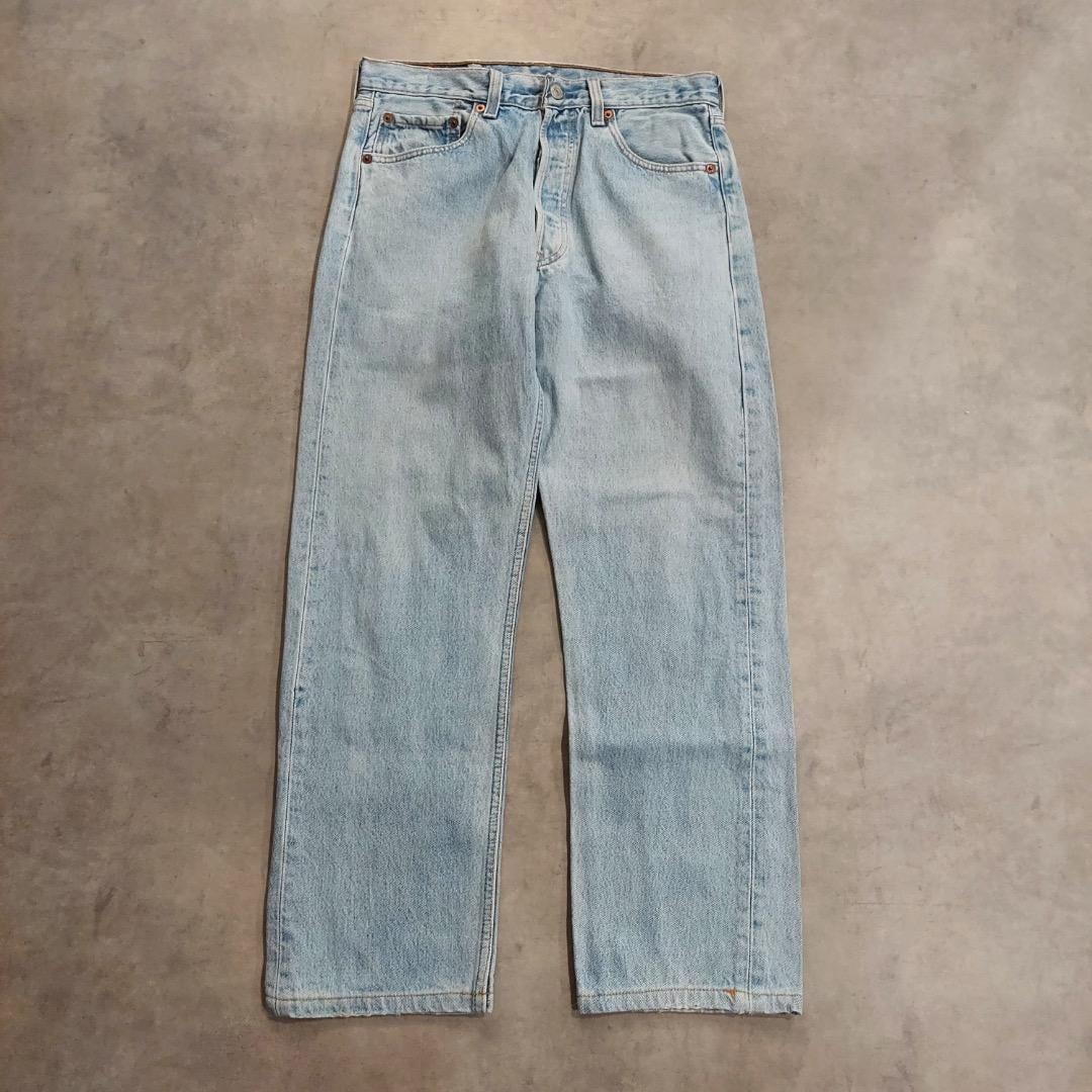 リーバイス501 Levis W32 古着 青 USA製 90s 17469