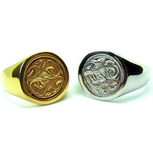 Hawaiian jewelry Medal ring（grs8613）