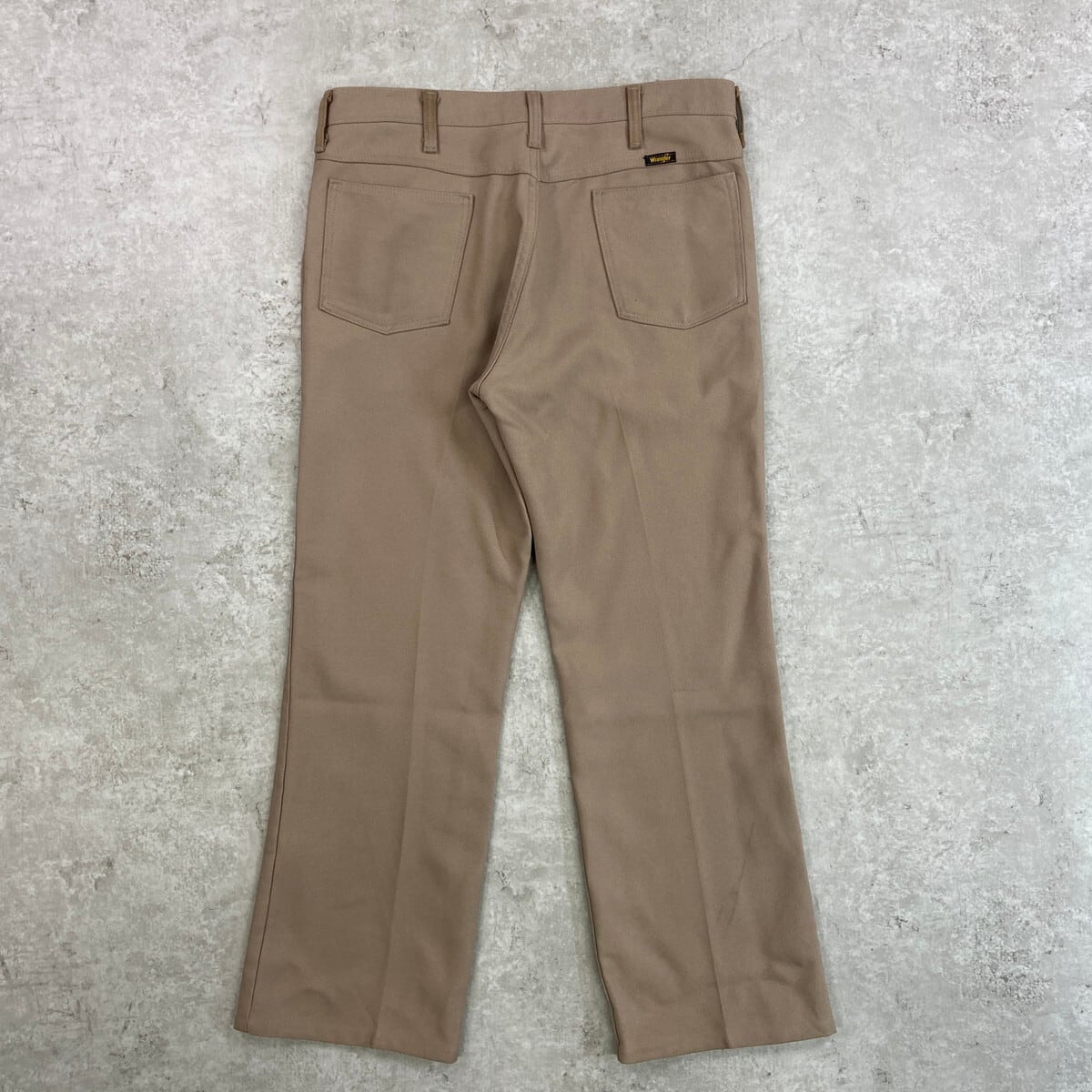 ゴールデンサイズ wrangler ラングラー ブラウン ランチャーパンツ 80s 