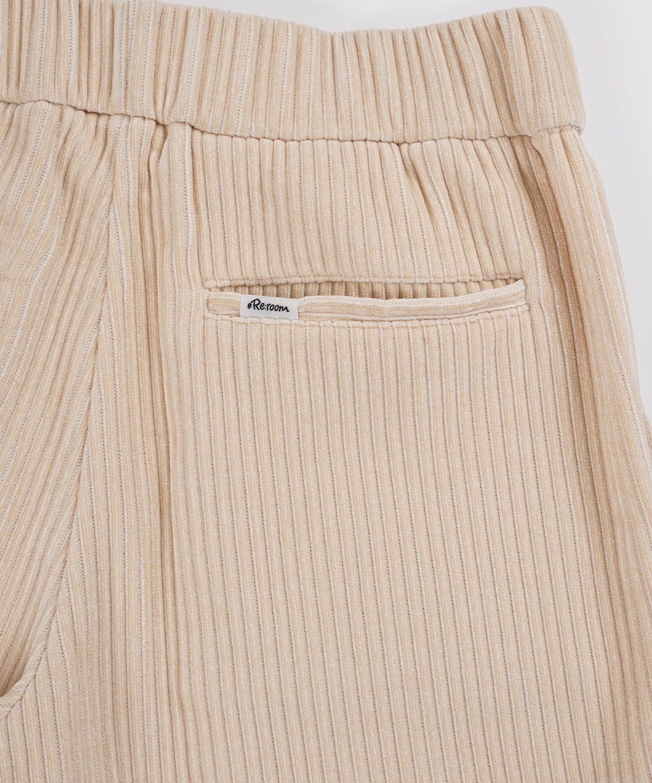 【#Re:room】WIDE PITCH CORDUROY WIDE PANTS［REP192］