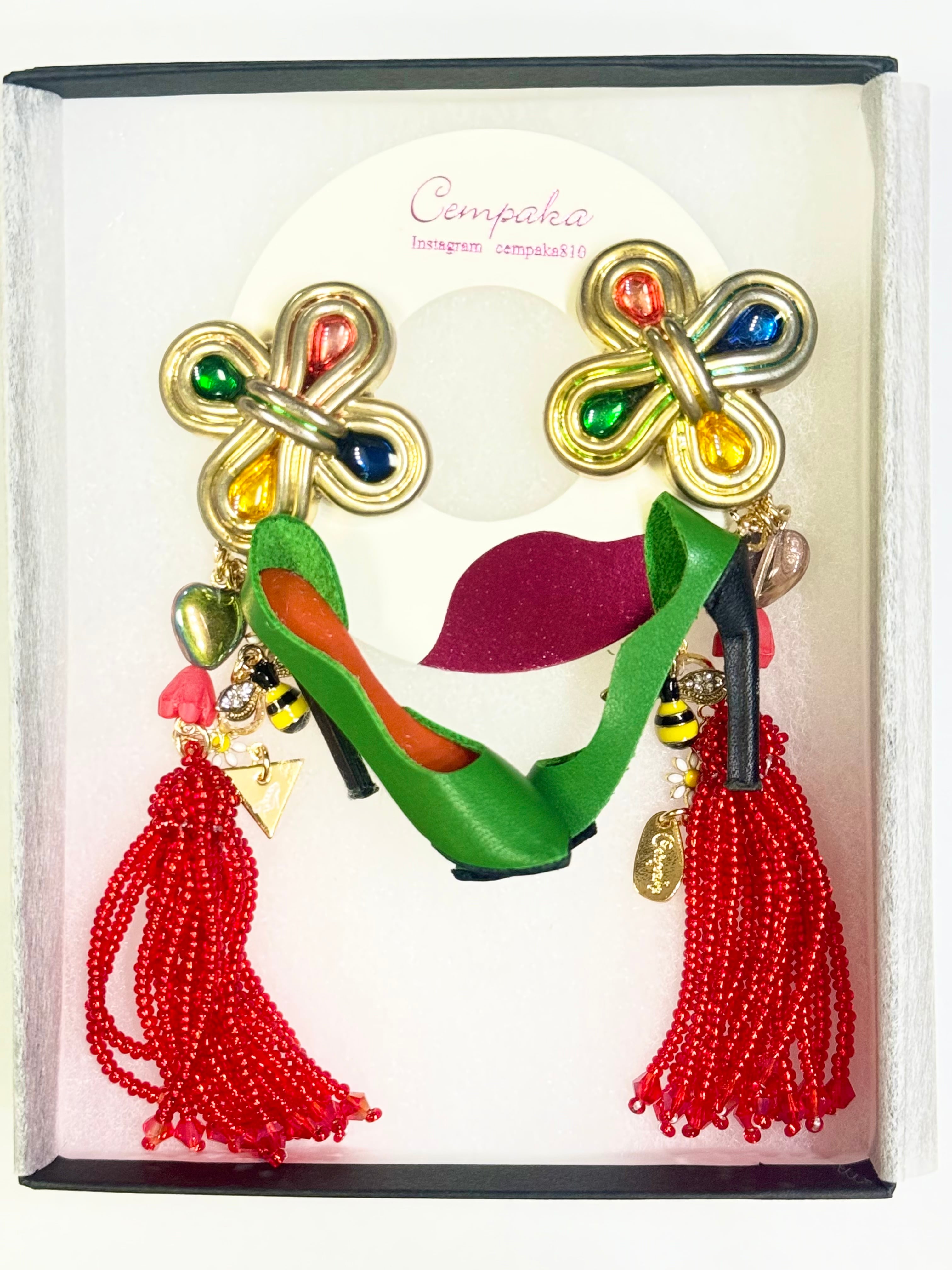 ハイヒールピアス | Cempaka ®︎