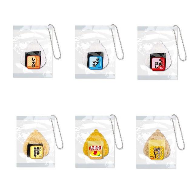【ロット販売】【6入】ぷにっとコンビニおにぎりミニBCスクイーズ（TD）(5000565)
