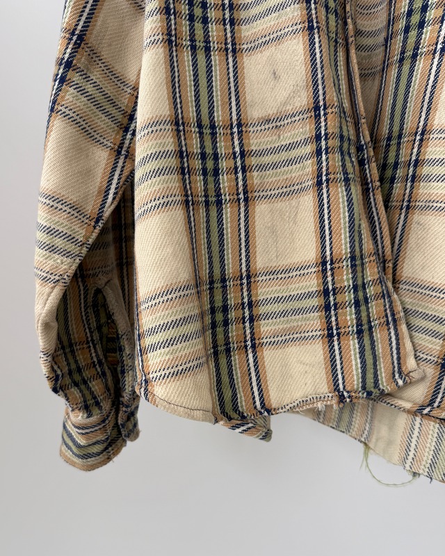 -BIG MAC- Vintage 70s XL Flannel shirt
