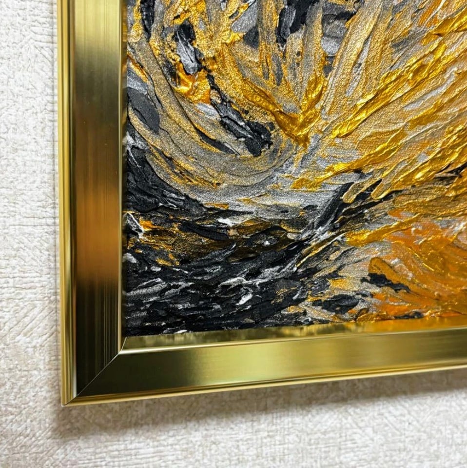 額縁 F3 プット28 ゴールド 安田精工 アート 油絵 アクリル画 | Takuto
