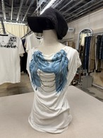 stole design draped T-shirts