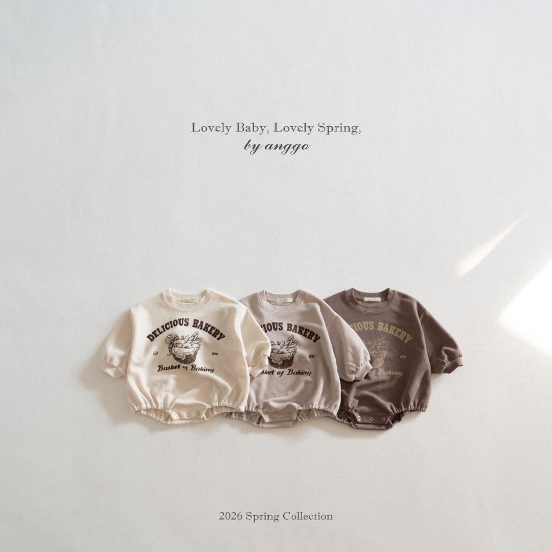 bakery romper【anggo】※2月下旬〜3月上旬発送予定