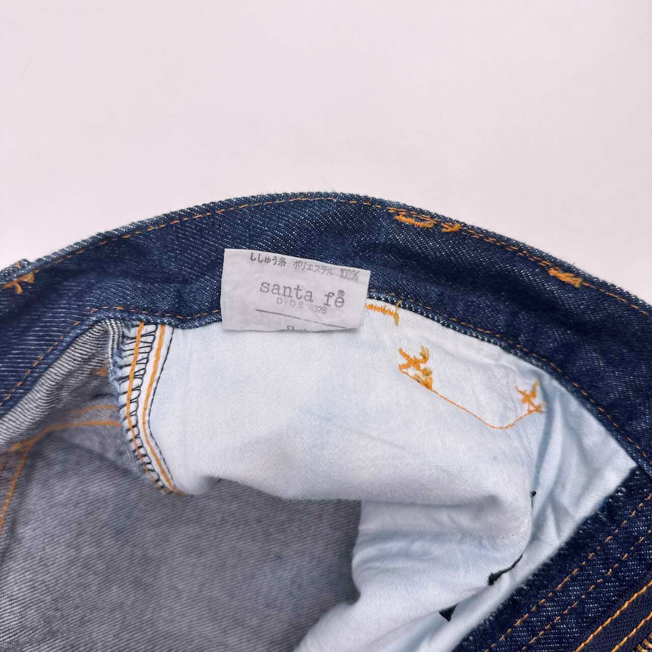 Santa Fe サンタフェ 刺繍デザイン デニム パンツ ボトムス サイズ 33 