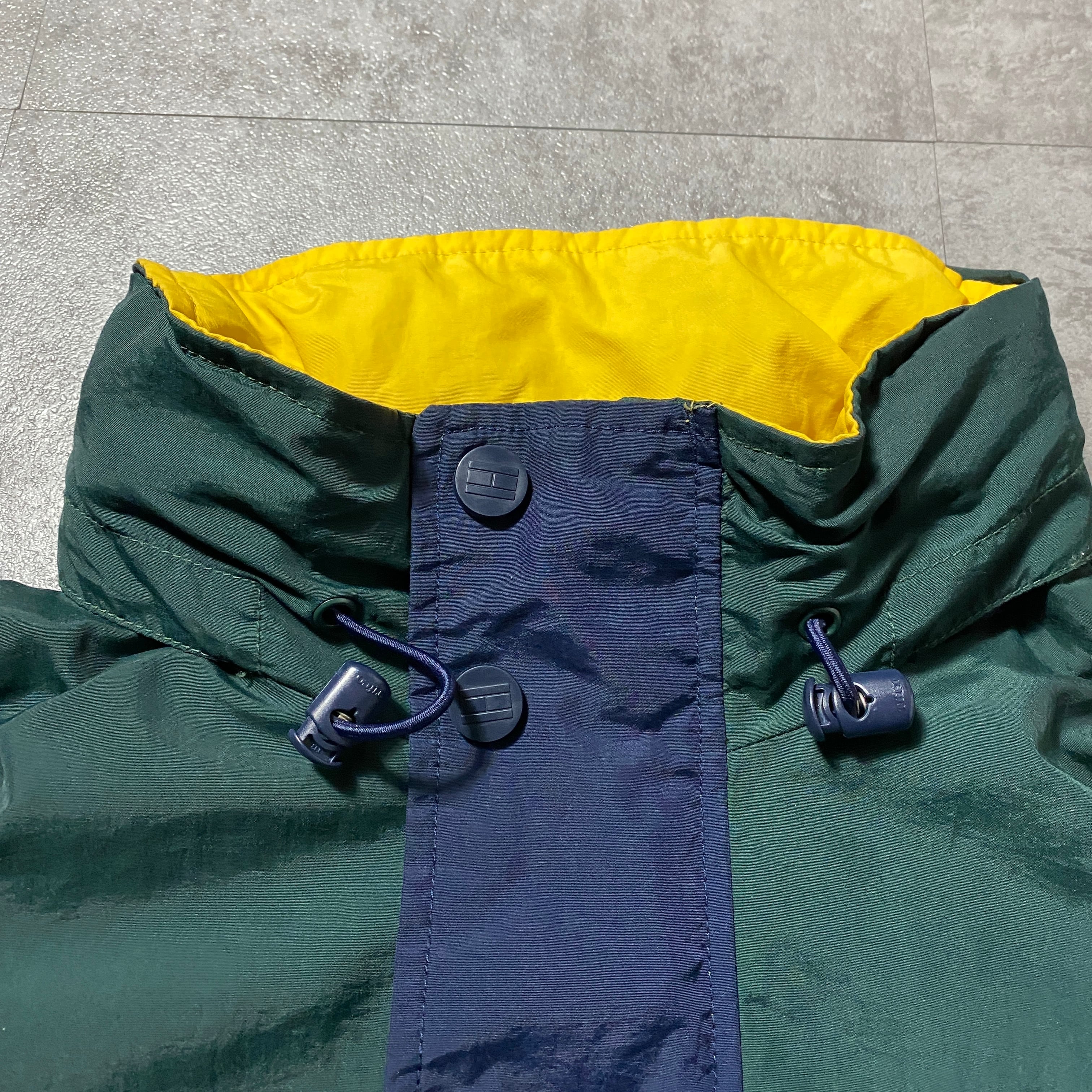 TOMMY JEANS ワンポイントロゴ ナイロンジャケット tommy jeans 