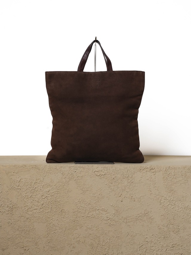 LOEWE ロエベ アナグラム スエード トートバッグ