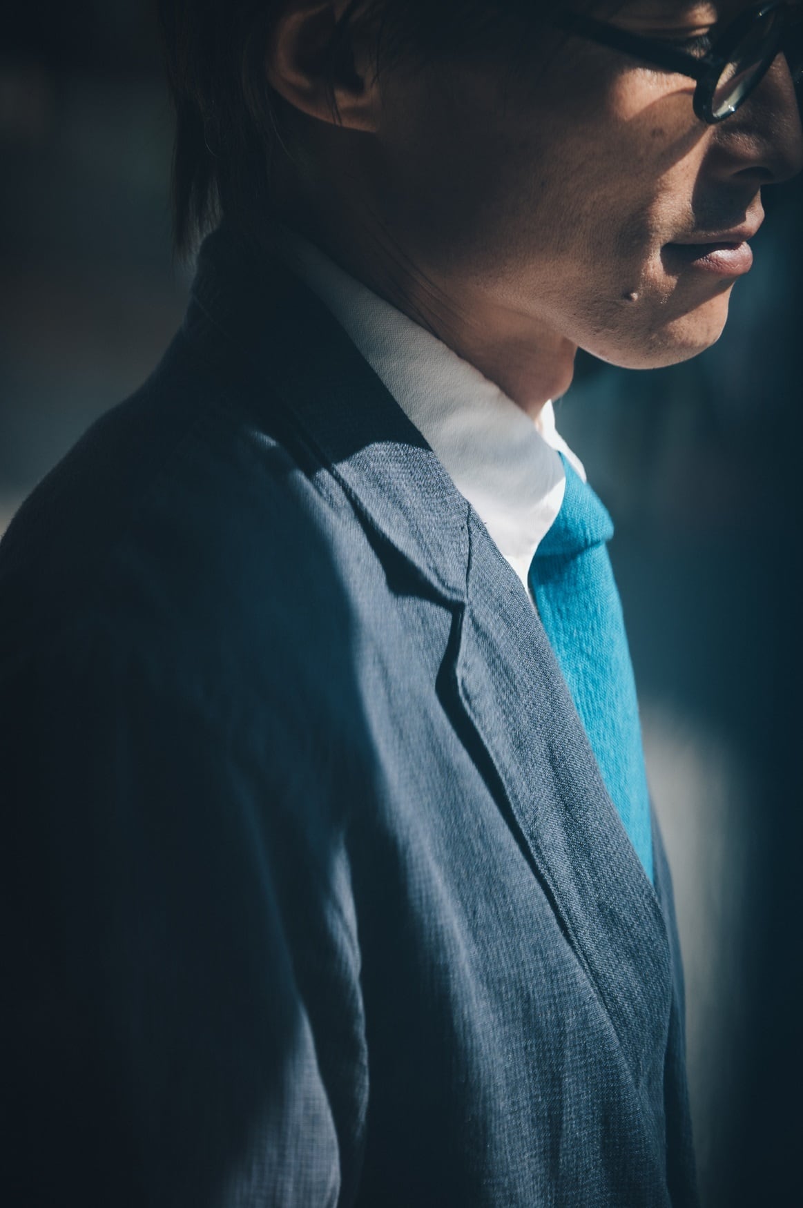 未使用　藍染ネクタイ 藍染 ネクタイ | 藍染工房ちずぶるー / Japanese Indigo Blue Dye