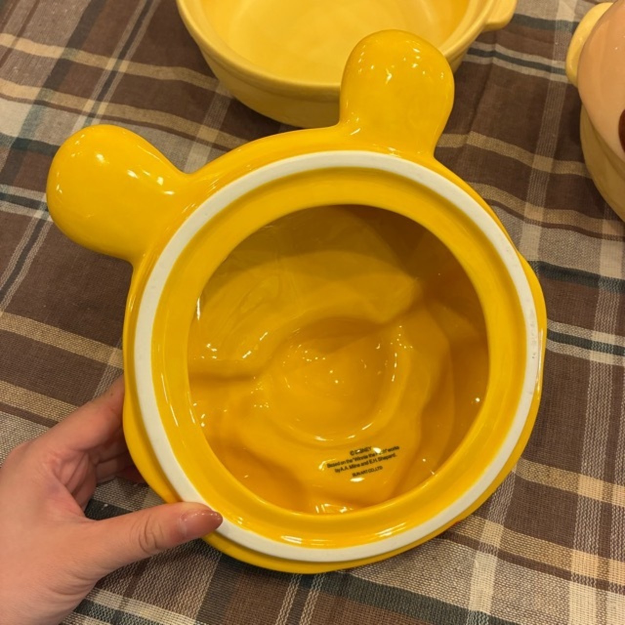 Disney Winnie the Pooh Earthenware Pot / ディズニー くまのプーさん 土鍋 お鍋 調理器具 キッチン雑貨 かわいい キャラクター