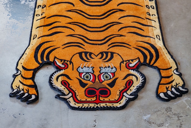 Tibetan Tiger Rug 《Lサイズ•プレミアムウール038》チベタンタイガーラグ