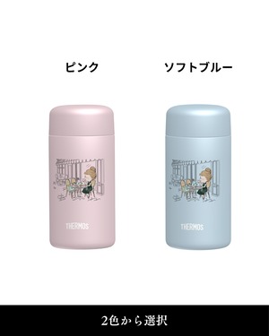 【7月限定】cafe_ステンレス ボトル＆トートバッグ