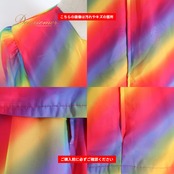 社交ダンス 衣装 Sanline サンリーヌ ツーピース セットアップ 上下セット カラフル 虹色 トップス スカート 日本製 赤 青 黄 緑 紫 華やか かわいい ダンス衣装 レッド系 ブルー系 ピンク系 イエロー系 グリーン系 パープル系 オレンジ系