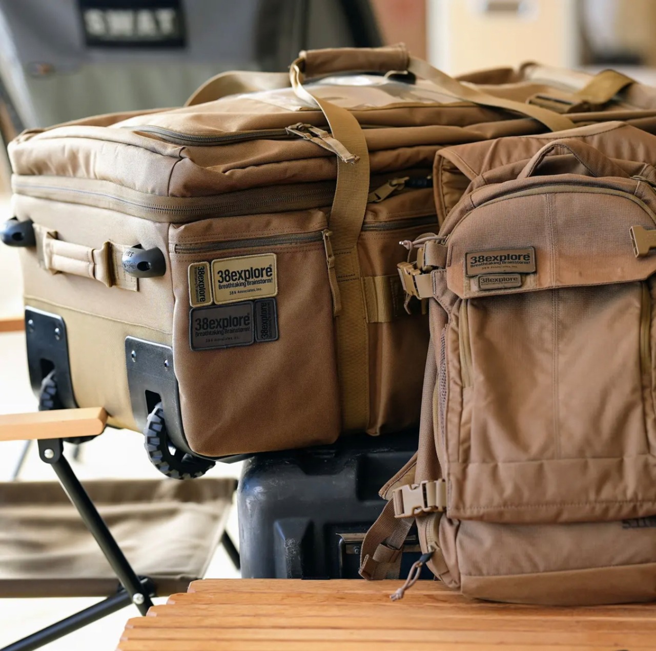 Patch38　コヨーテブラウン SMALL　×2個