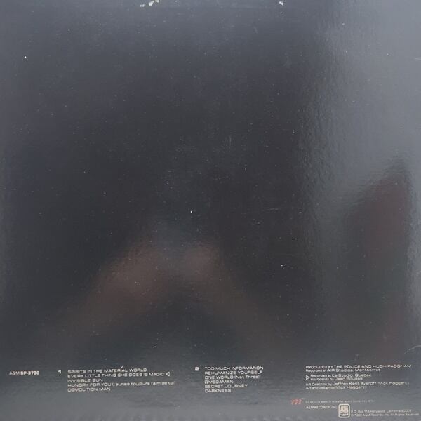 The Police / Ghost In The Machine [SP-3730] - 画像2