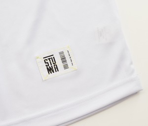 W flow  logo T-shirts ホワイト ※上側ロゴのみ色選択可能