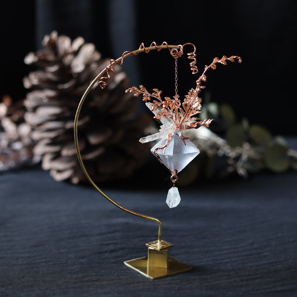 花石（kaseki）オブジェ | witch/花石:鉱物植物アクセサリー/オブジェ