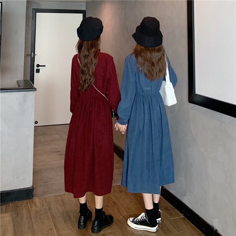 スタンドフリルカラーワンピース 723 Ru Mint