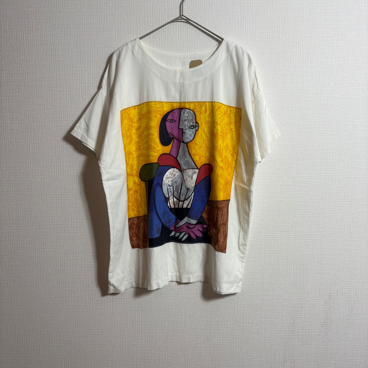 ピカソ ハンカチ リメイク  Tシャツ
