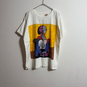 ピカソ ハンカチ リメイク  Tシャツ