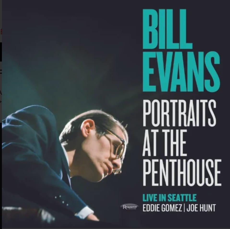 【LP】Bill Evans - Portraits at the Penthouse: Live in Seattle