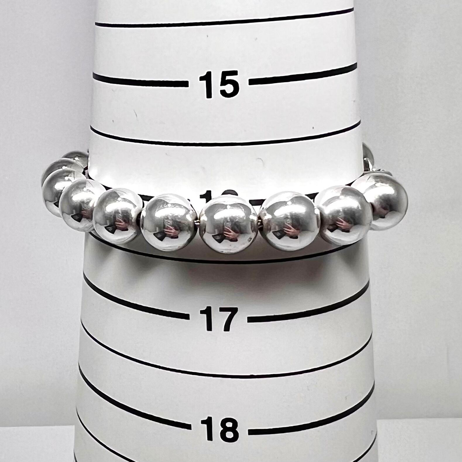 Tiffany&Co. ティファニー ハードウェア ボール ブレスレット シルバー  