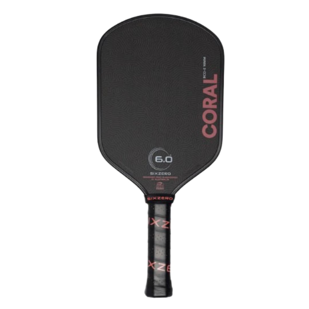 Black SIXZERO BLACK OPAL 6.0 ピックルボールパドル Opal Pickleball