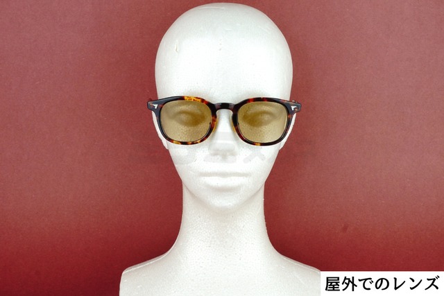 BJ CLASSIC 調光 サングラス SUNSHIFT S-P551 C-2 サンシフト ウェリントン セルロイド チタン クラシカル BJクラシック 鯖江 日本製 正規品-7枚目