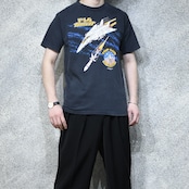 87's F-14 tomcat print tee