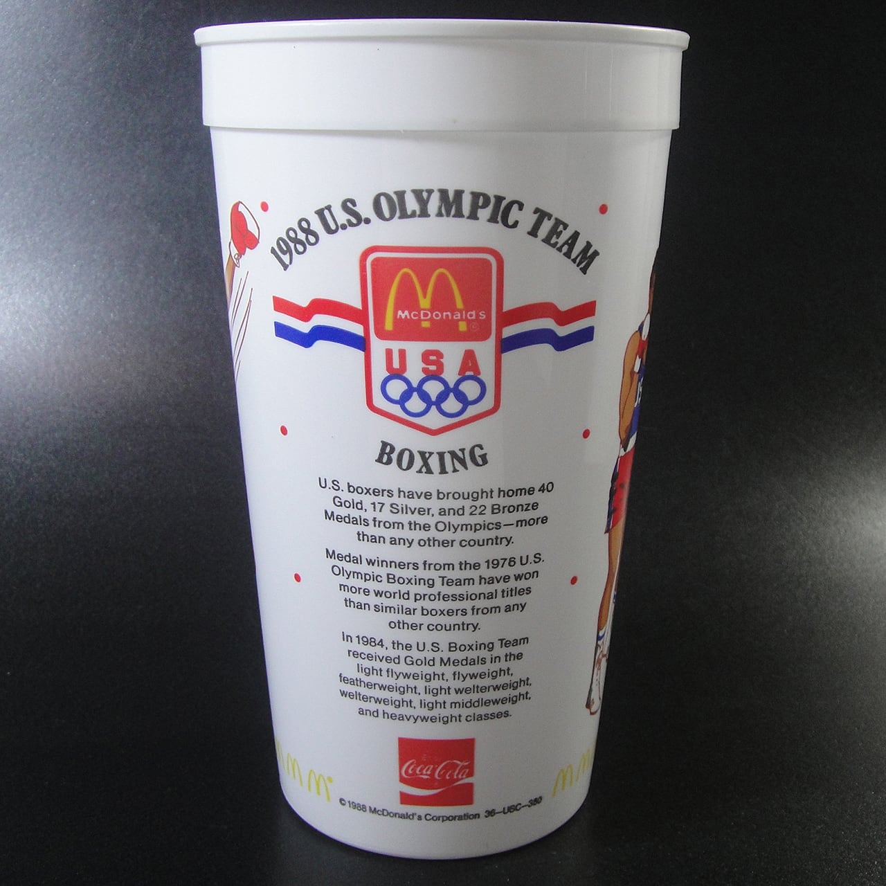 80'sアメリカ マクドナルド コカ・コーラ ソウルオリンピック記念