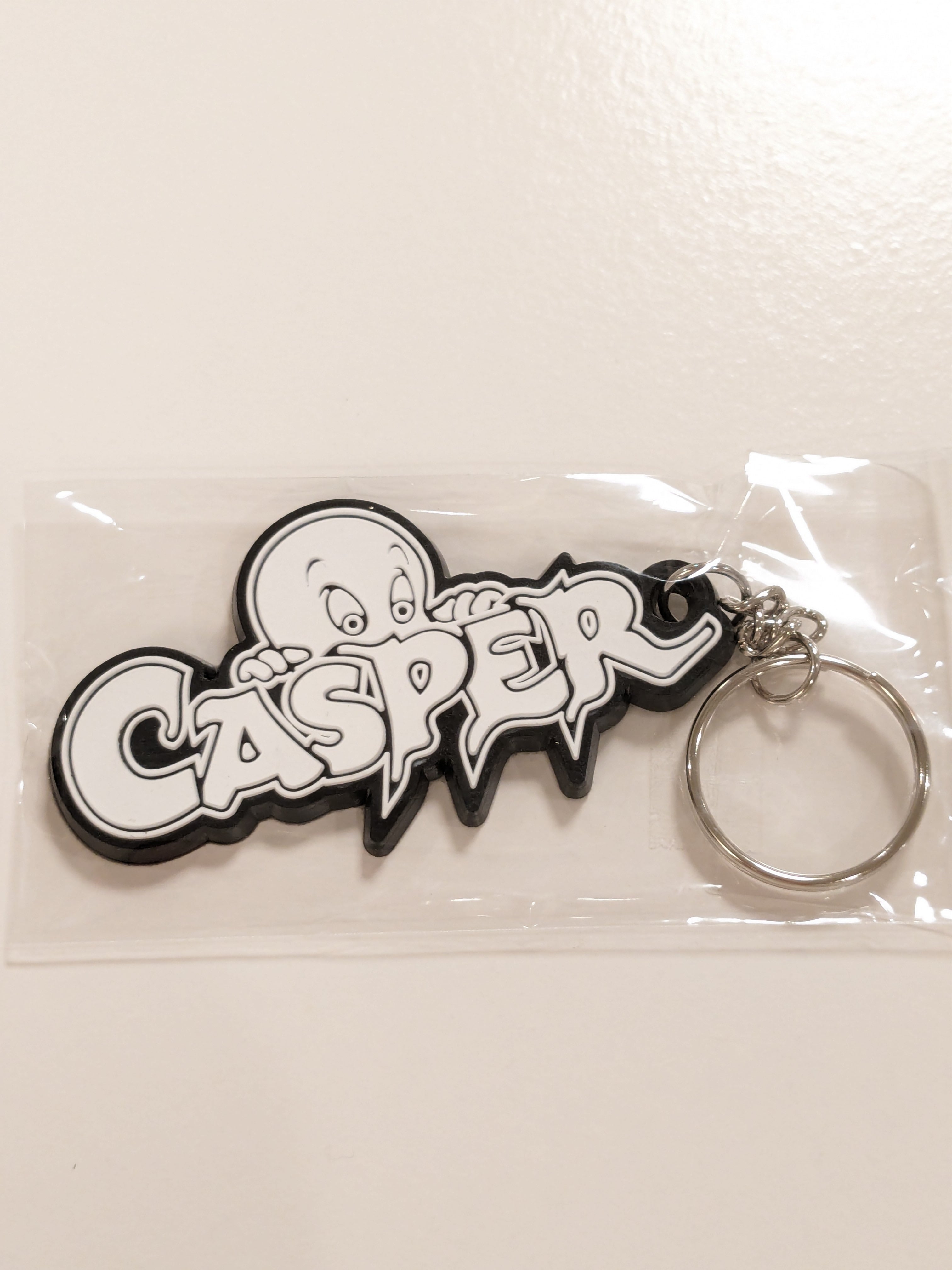 ♧ 送料無料！ ★ラバーキーホルダー★ 〘29〙【CASPER キャスパー】 〚アメリカン雑貨 アメトイ〛