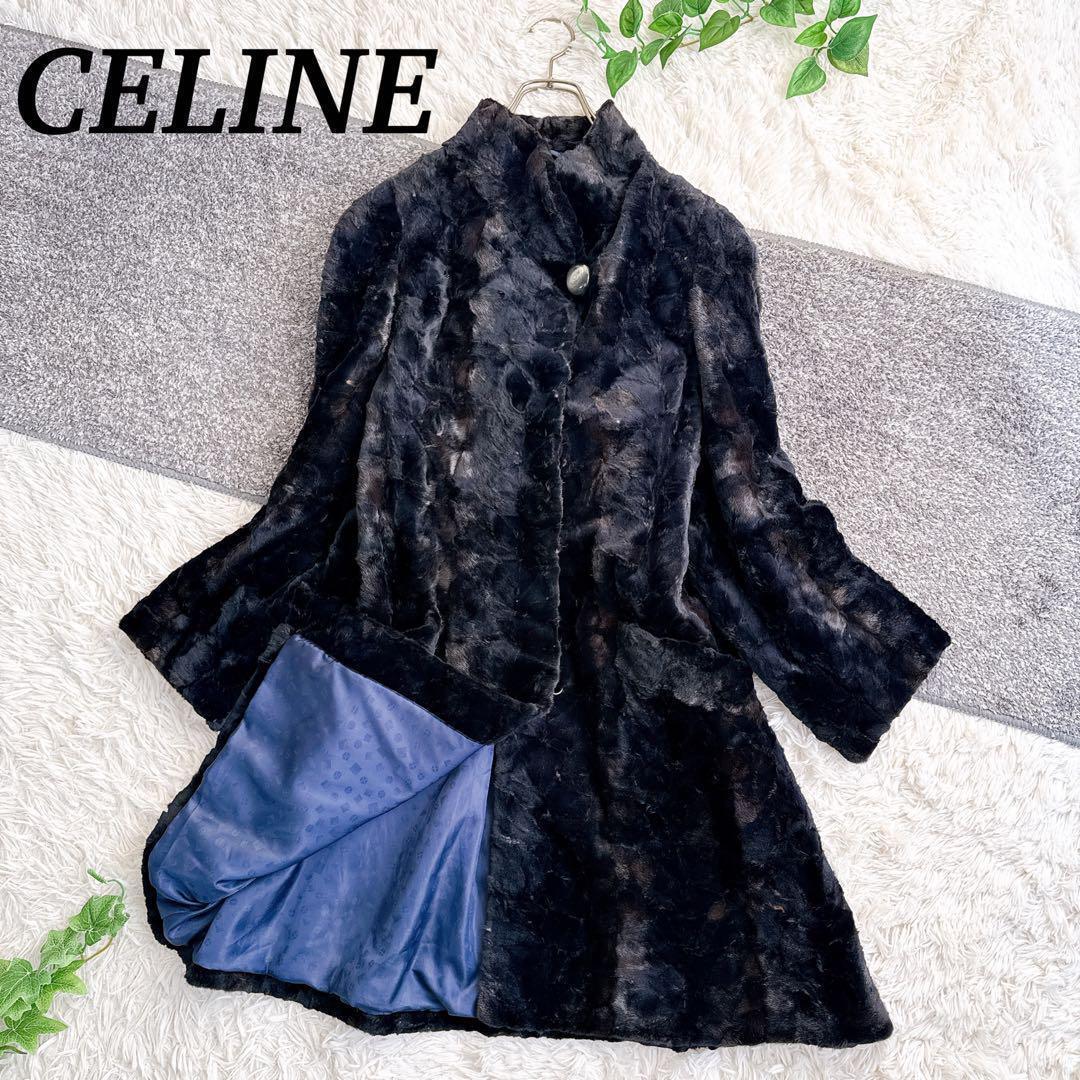 極美品☆MG sable MINK ミンク 裏地刺繍デザイン 本毛皮コート