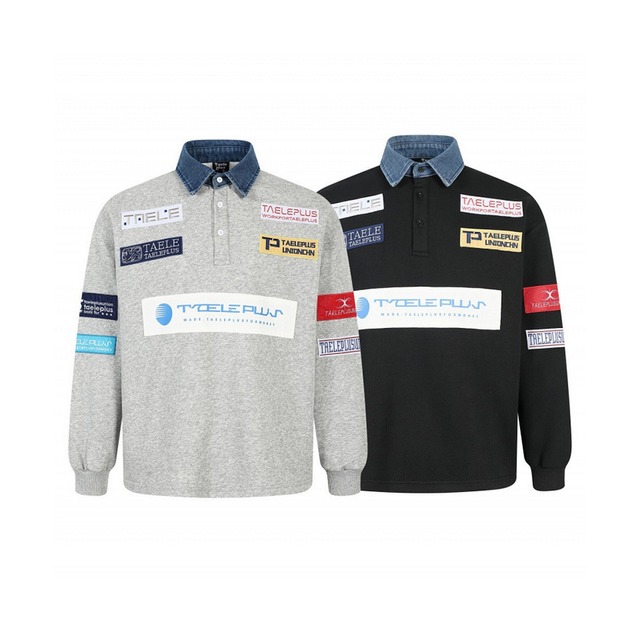 ストリートスポーツ ポロロングスリーブTシャツ T2070