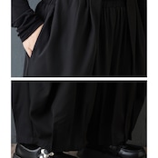 ラップ ドレープ ワイドパンツ 00293