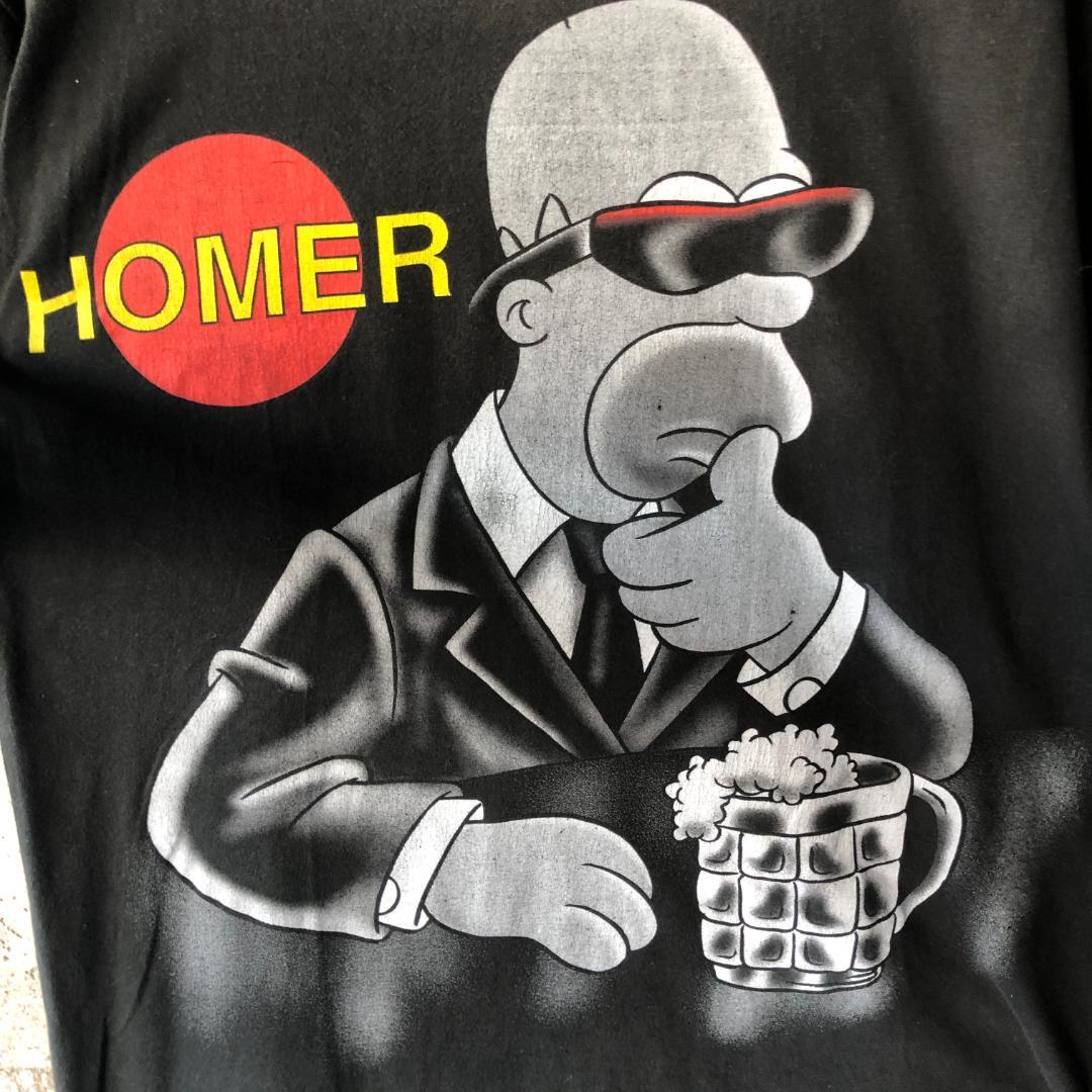 GG217 00s パロディ Tシャツ シンプソンズ ソプラノズ 映画 ムービー
