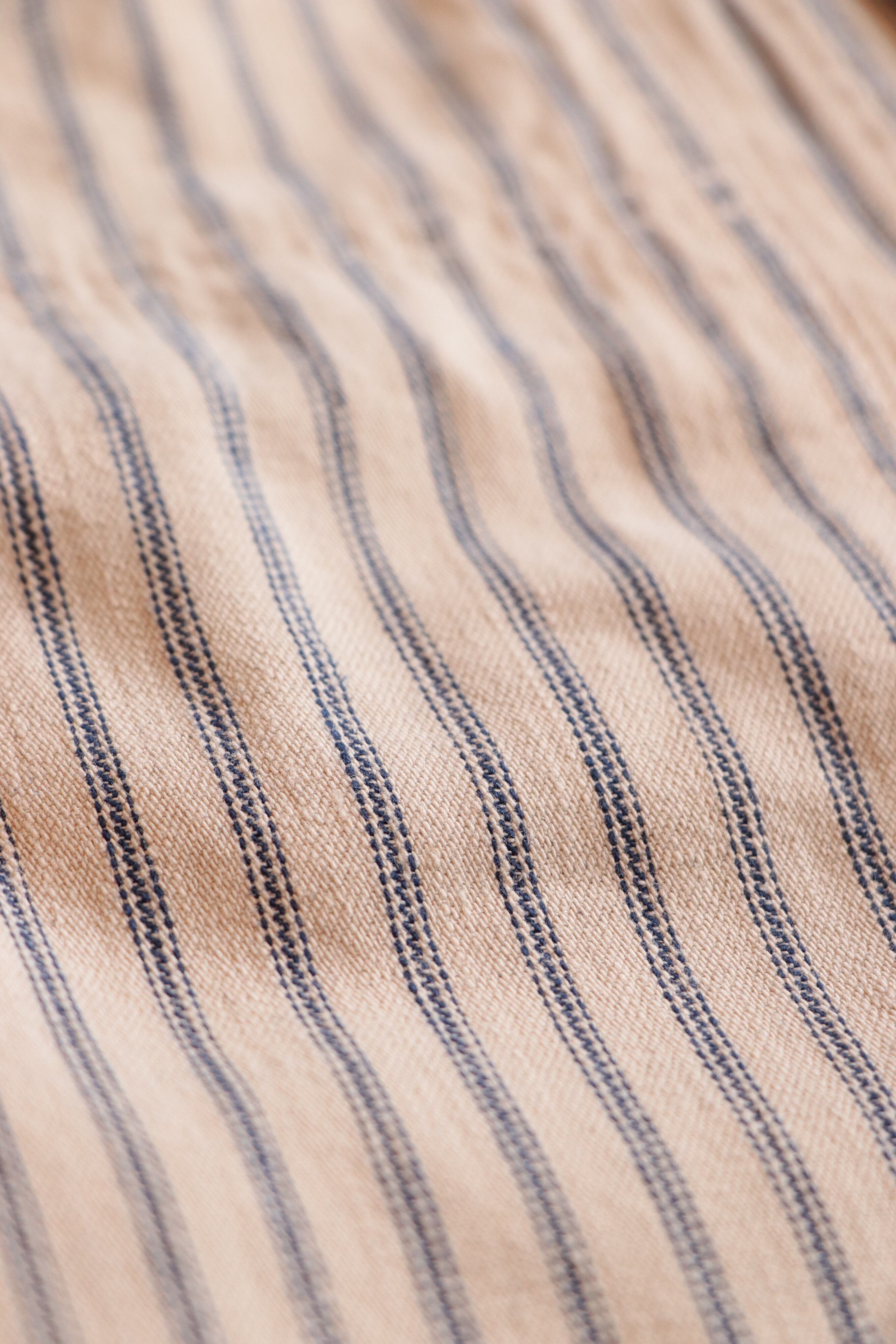 ANACHRONORM ヒッコリー　ワイドパンツ　36 ANACHRONORM ヒッコリーワイドパンツ36