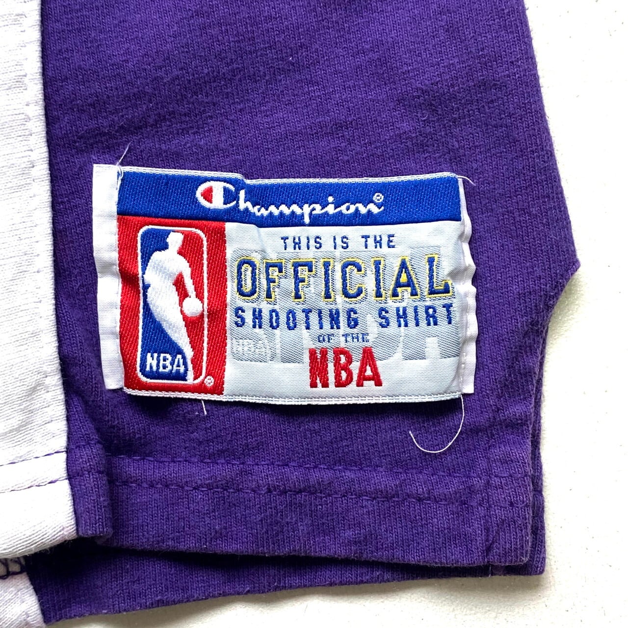 90年代 チャンピオン Champion NBA LOS ANGELES LAKERS ロサンゼルスレイカーズ スポーツプリントTシャツ USA製 メンズS ヴィンテージ /eaa325179