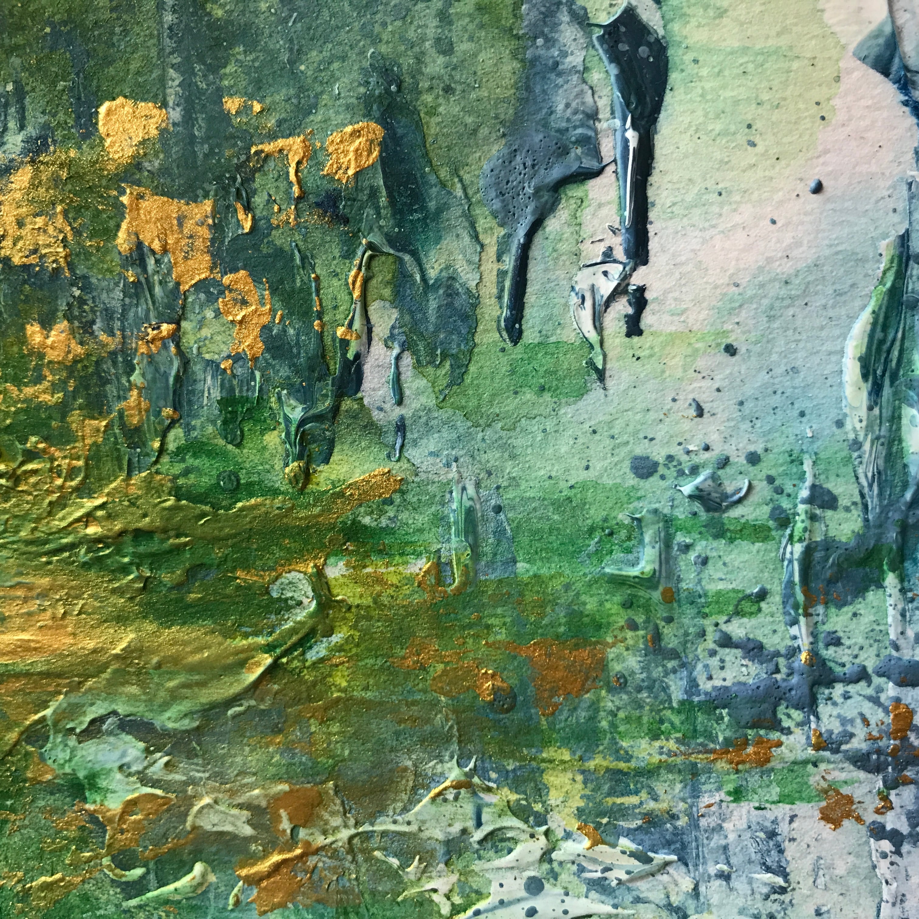 #73 抽象画 原画 はがき 3bd01f9e4fd9f474ca050f2af9dca5