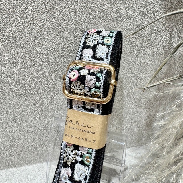 【長さ調整可能！】インド刺繍リボン ショルダー(A54-⑧370)11