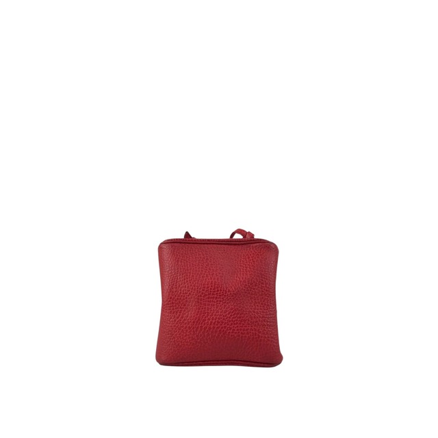 Christian Dior クリスチャン ディオール ハンドバッグ レッド オーバル レザー ミニバッグ 巾着 vintage ヴィンテージ オールド 46ensx