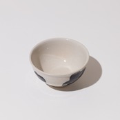 Monotone Flower Rice Bowl