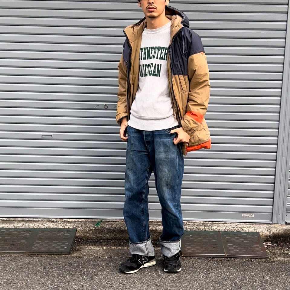 90s “polo by ralph lauren” chino cloth down jacket 90年代