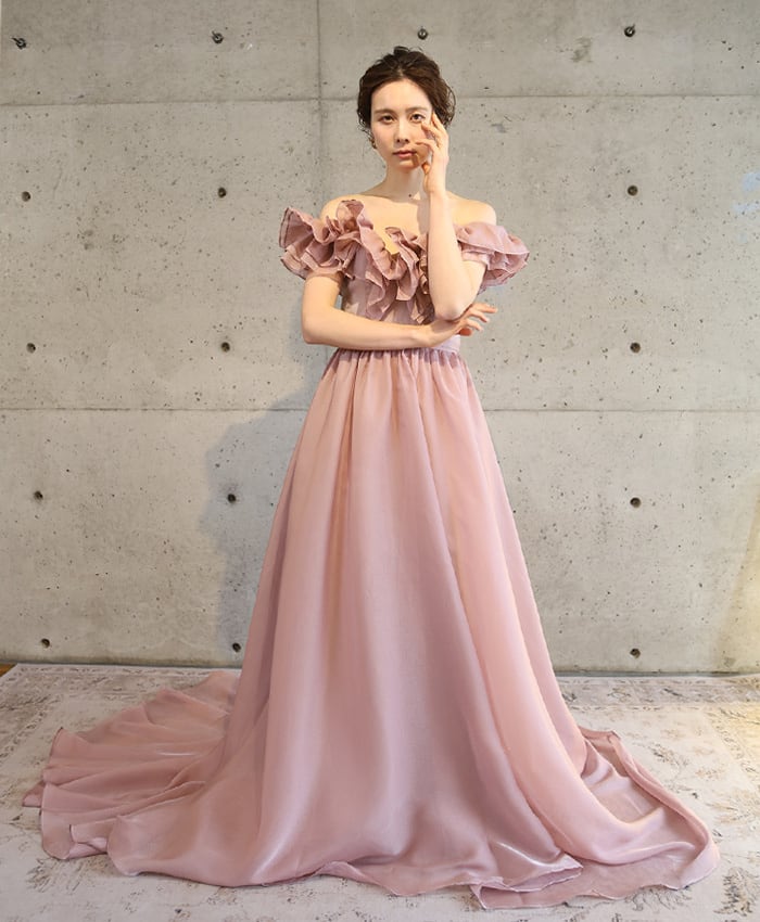 【THE URBAN BLANCHE ORIGINAL 】 vieux rose dress カラー