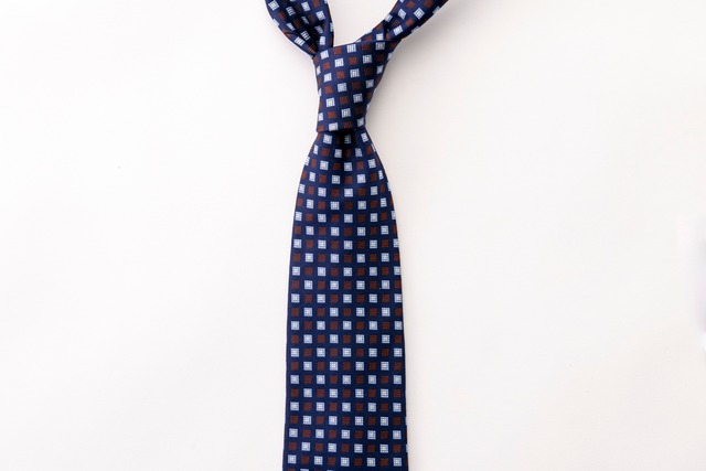 小紋柄　NAVY