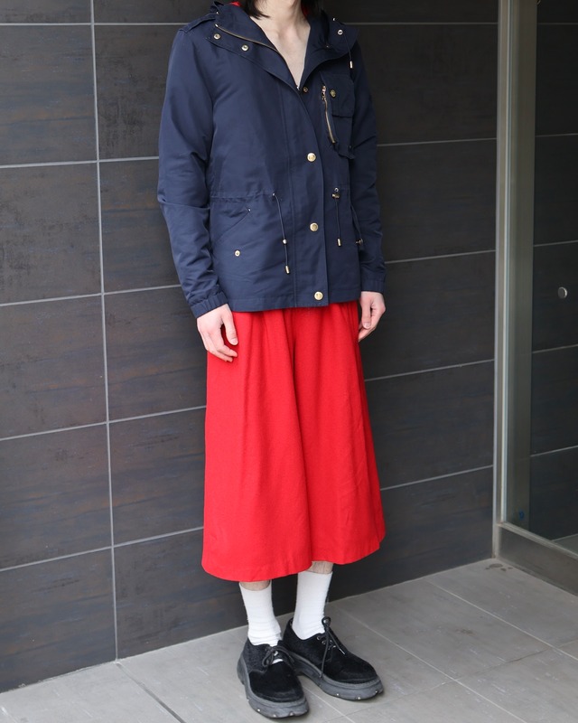 Colored wool shorts