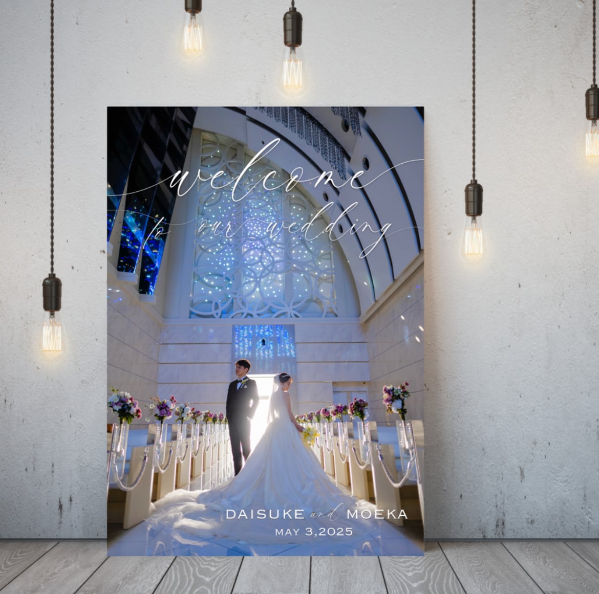 オーダーメイド ウェルカムボード Ver1 | wedo