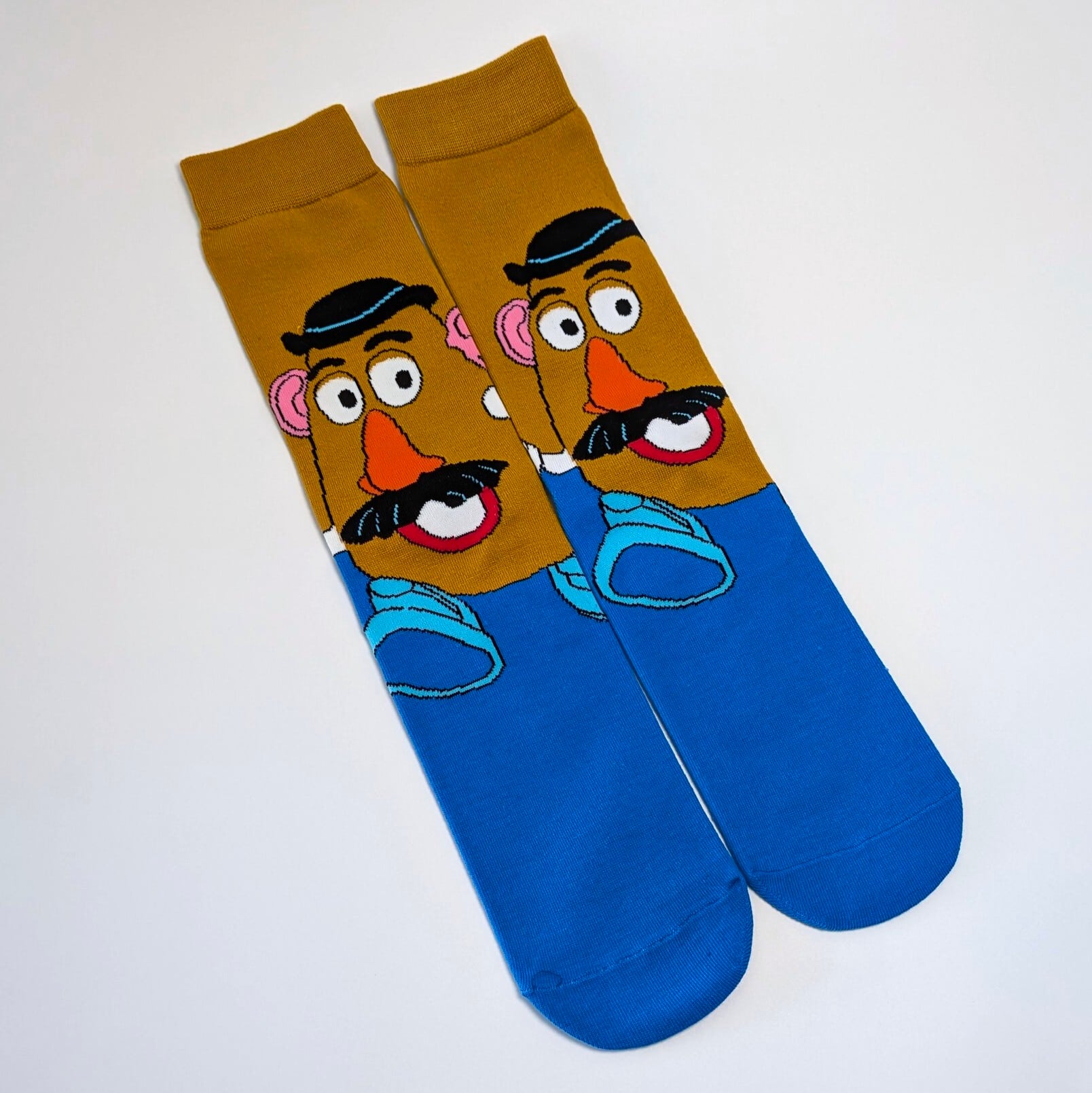 ♧【 crew socks / クルーソックス 】『 トイ・ストーリー / Mr.ポテトヘッド 』 靴下 / ソックス〚アメリカン雑貨 アメトイ〛